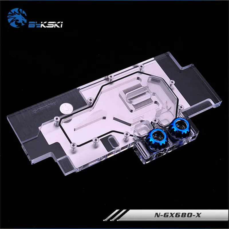 Bykski полный охват GPU Блок воды для VGA все серии GTX680 GTX770 GTX670 GTX760 видеокарта N GX680