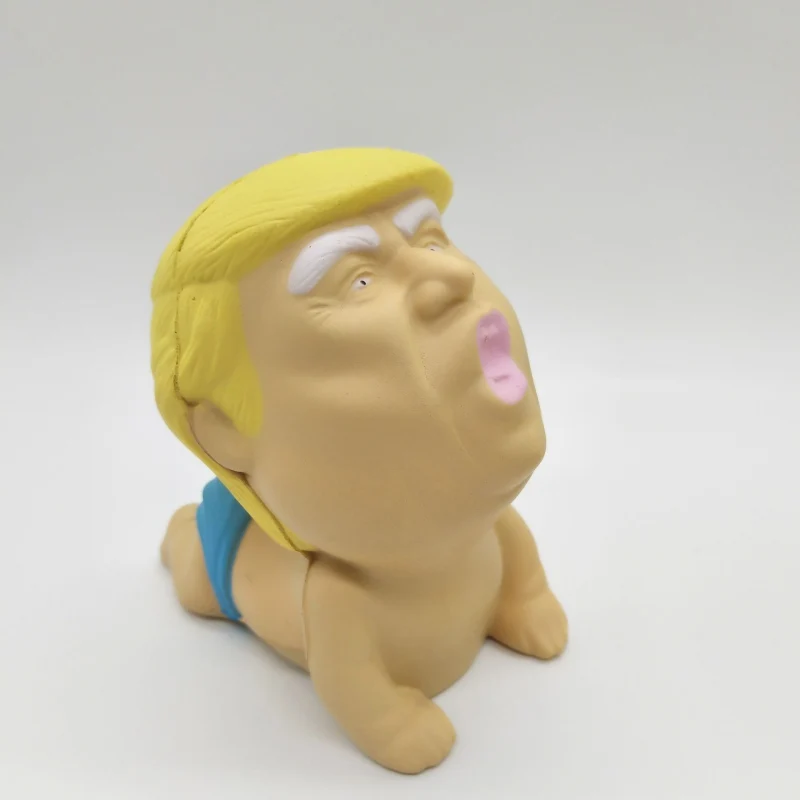 A2 1 шт. Дональд Трамп сжимающий стресс мягкая игрушка Новинка облегчение давления какашка Трамп сжимающий Забавный шутка реквизит вечерние подарки - Цвет: A2