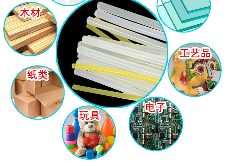 Клей-карандаш DIY Инструменты для приготовления пасты диаметр 7 мм термоплавкий клей-карандаш профессиональная Длина 190 мм термоплавкий клей-карандаш