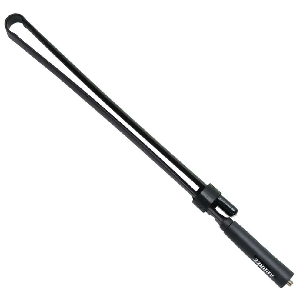 ABBREE SMA Female VHF UHF Dual Band 144/430Mhz Складная тактическая антенна CS для Walkie Talkie Baofeng UV 5R 82 888S