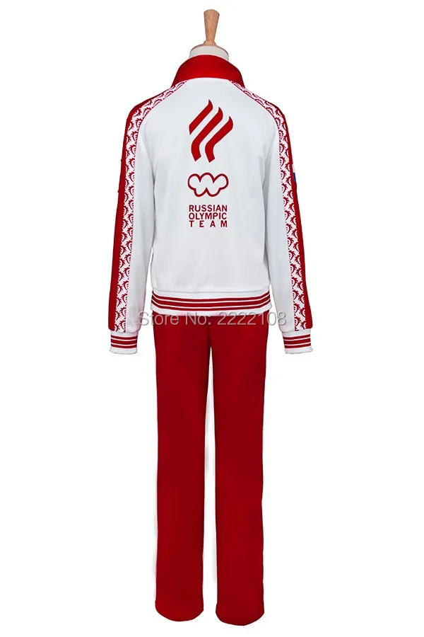

2018 New Anime Viktor Yuri on Ice Cosplay Costumes Victor Nikiforov Cosplay Clothes Sportwear Suit Jacket Pants Cosplay Costumes