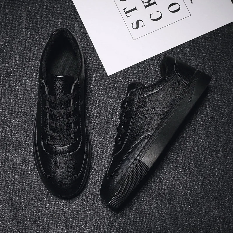 Мужская Вулканизированная обувь на плоской подошве дышащие Прогулочные