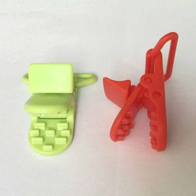 10Pc Plastic Baby Suspender Soother Clips Pacifier Holder Dummy Home Multifunction Storage Strong | Дом и сад