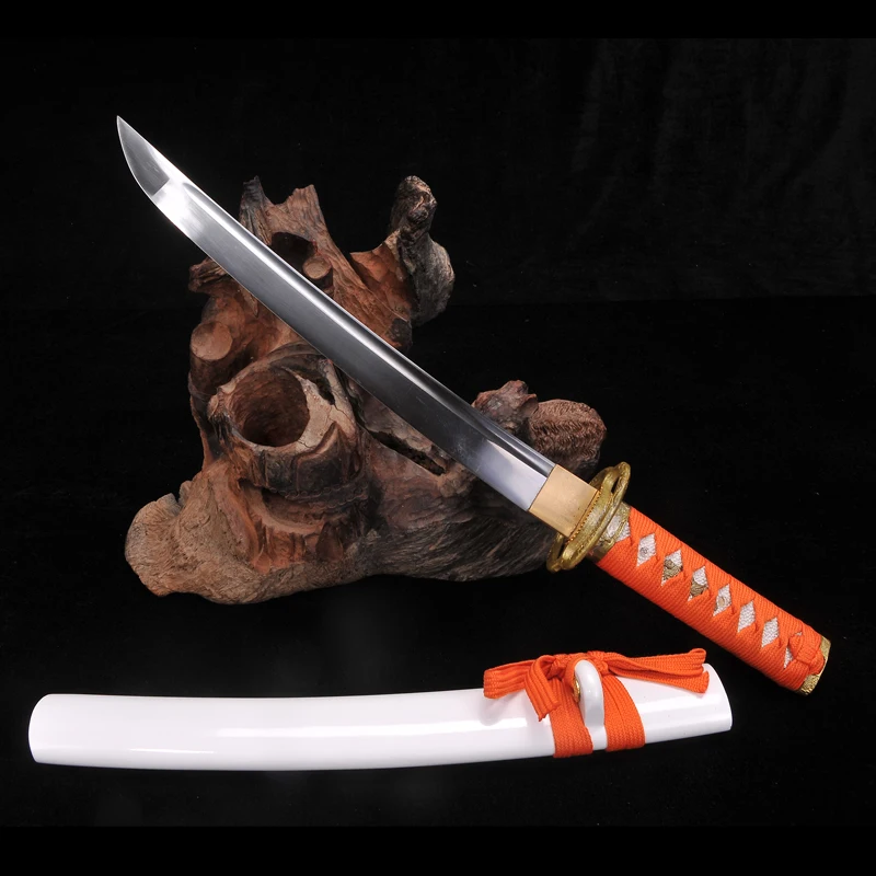 Танто мечи ручной работы ЯПОНСКИЙ самурайский меч 1060 Высокоуглеродистая сталь