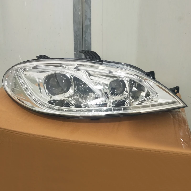 Для Excelle Nubira Forenza светодиодный головной светильник для Buick 2002-2010 серебристый корпус