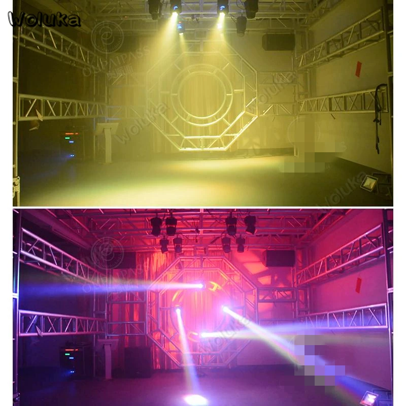 Stage PAR Light 18 Moving Head Staining Lights 7 Double Side Shaking Night Club KTV Flash Beam Bar Lanterns CD50 W01 | Лампы и