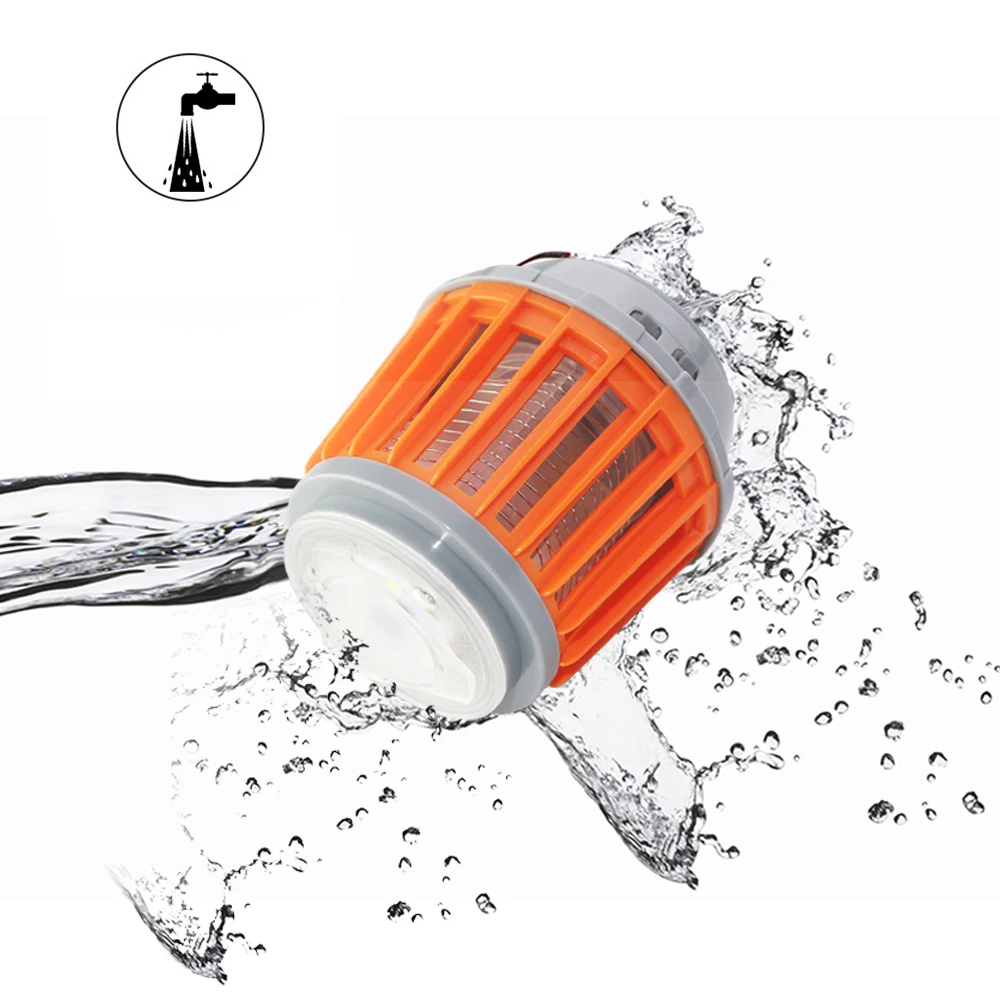 Портативная лампа ловушка для комаров водонепроницаемый светодиодный ночник с