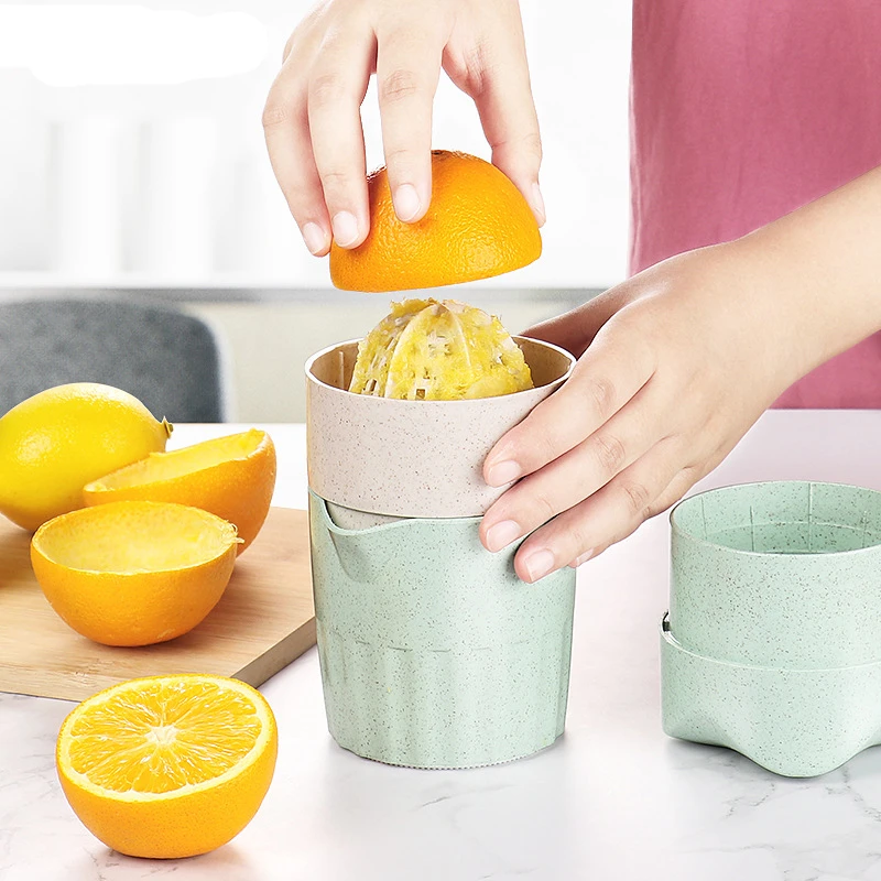 Портативная ручная соковыжималка для цитрусовых апельсиновый лимон фрукты с
