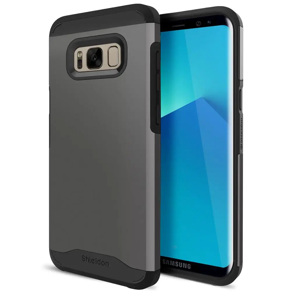 SHIELDON горная серия чехол для Galaxy S8, тонкая посадка амортизация 2 в 1 Двухслойный дизайн ударопрочный защитный чехол