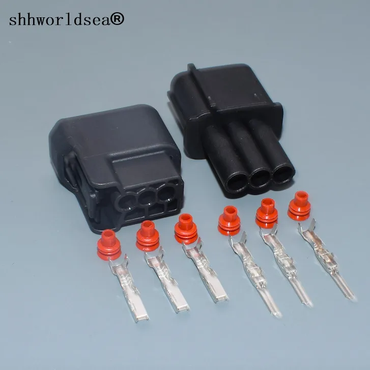 Shhworld 2 гнезда K Series и S2000 катушка пакет 3 Pin 0 мм провода разъем 6189 0728 для Honda