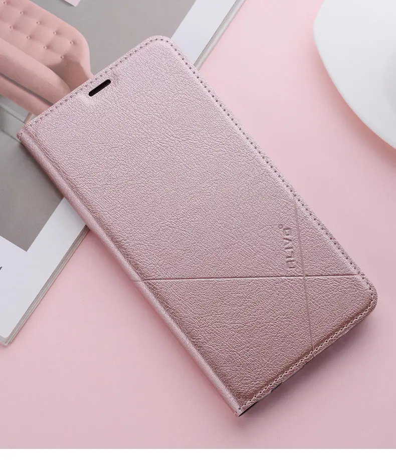 Pink Huawei honor 8x 8c 8a чехол из искусственной кожи Бизнес Серия Флип Чехол подставка чехол для huawei honor 8x 8c 8a 8x max Чехол#0918 - Цвет: Pink