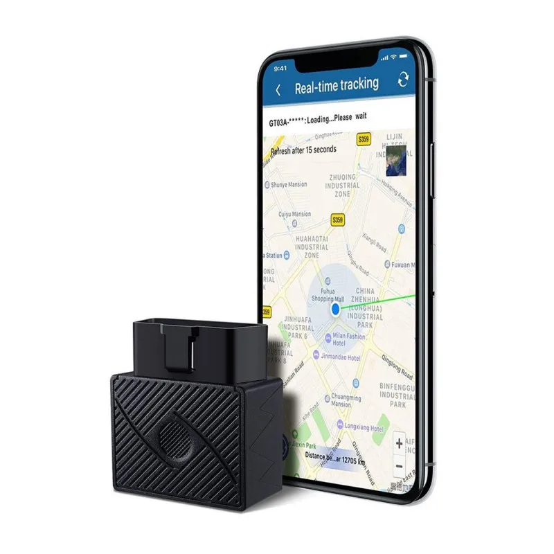 Мини Plug Play OBD GPS GSM трекер OBDII транспортный трекинг трейлер OBD2 устройство 16 PINOS