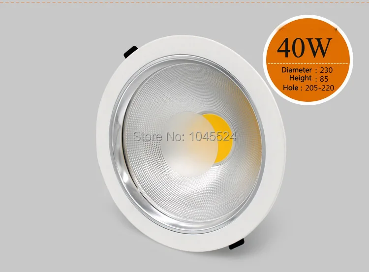 Противотуманные светодиодные светильники с регулируемой яркостью COB потолочные