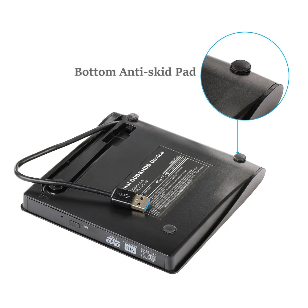 USB 3.0 External CD/DVD ROM Player Optical Drive DVD RW Burner Reader Writer Recorder for Jumper Thinker ThinkPad Alienware | Компьютеры и