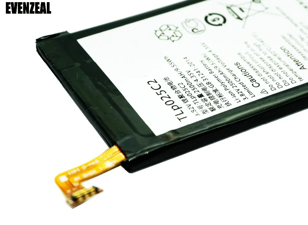 EVENZEAL 1x Сменный аккумулятор для телефона Alcatel One Touch POP 4 Plus + 5056A 5056 Вт OT 5056D TLP025C2/TLP025C1