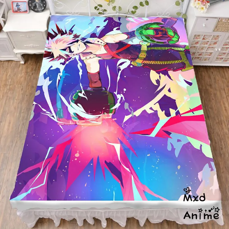 Плед Boku no Hero моя кровать в стиле аниме покрывало постельное белье для косплея