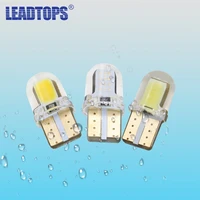 leadtops car styling 10pcs crystal t10 led canbus w5w 168 194 12v led interior lighting bulb license plate clearance lights bj