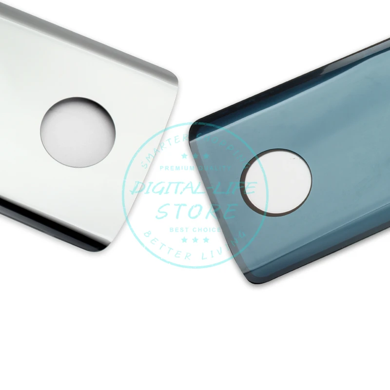 Задняя крышка аккумулятора для Motorola Moto G6 Plus стекло + пластиковый корпус двери Крышка G6/ 1S запасные ремонтные