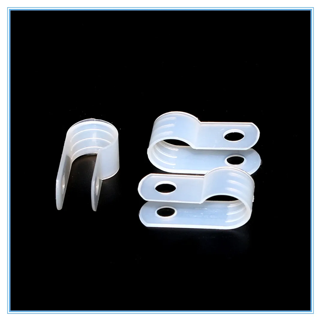 100 шт 10 4 мм Белый Зажим для провода изоляционная карта R Тип фиксированный
