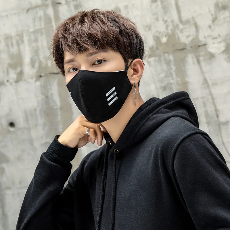 Мужские маски с буквами против пыли РМ2 5 маска для рта фильтром из