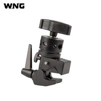 grip gobo head with super clamp for clip reflective umbrella plate mount clip