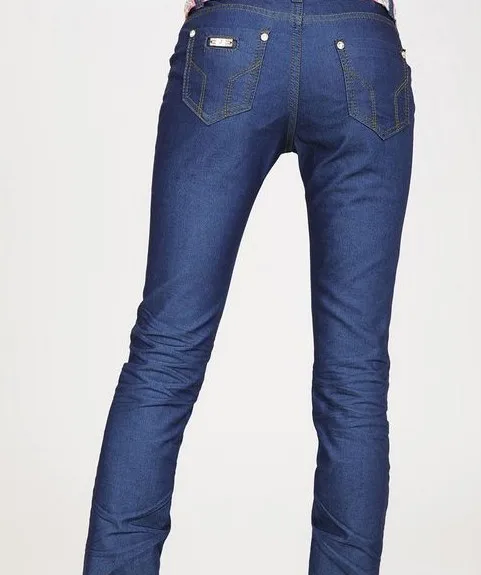 Women Denims Hot Sale Casual Style Slim Jean Pant Blue | Женская одежда