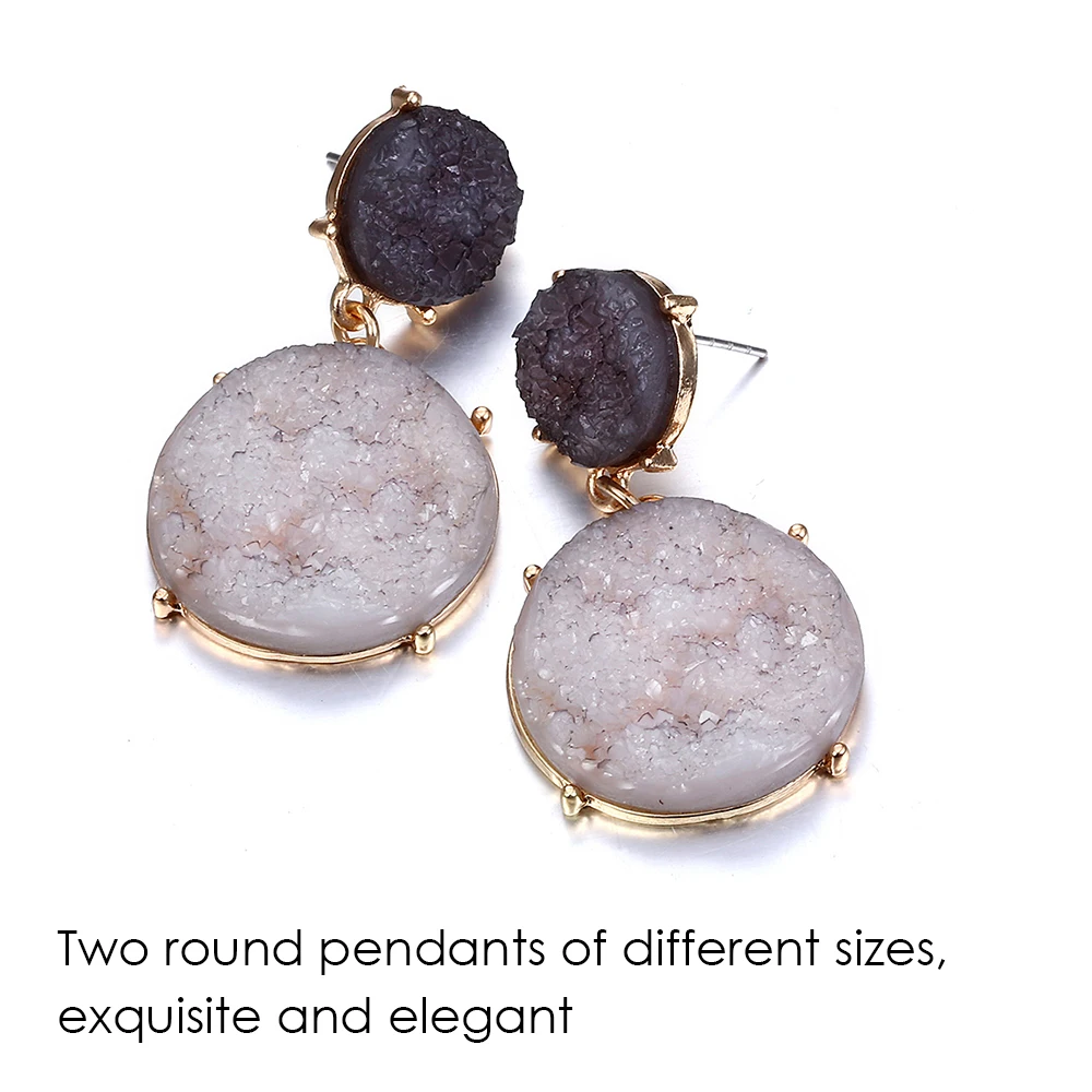 E-Manco милые серьги мятного цвета женские хрустальные высокая мода ювелирные