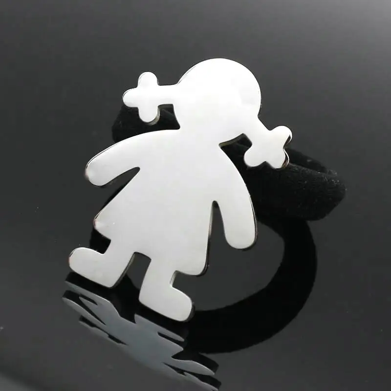 Брендовый милый Мишка Дизайн Свадебные аксессуары для волос из нержавеющей