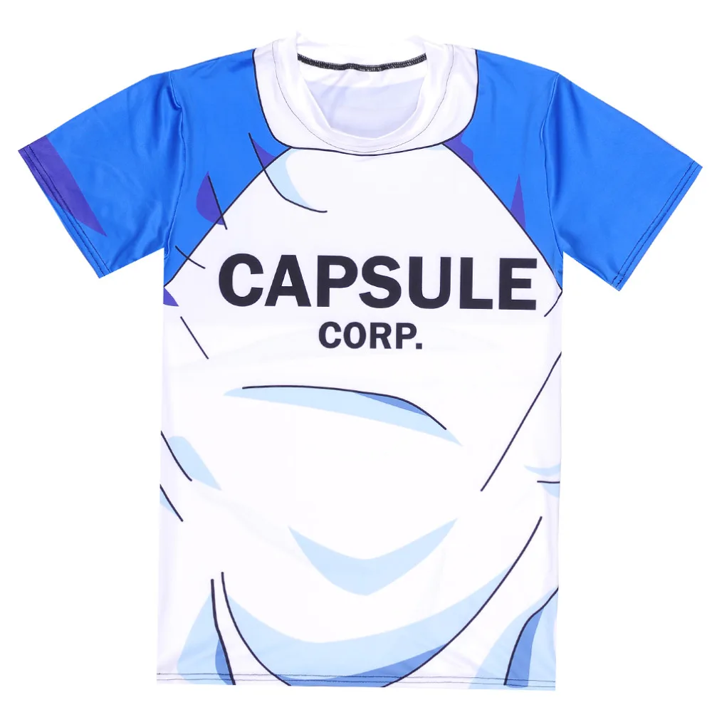 Новый модный мужской чехол Capsule corp. футболка Dragon Ball Saiyan Goku новая аниме мужские