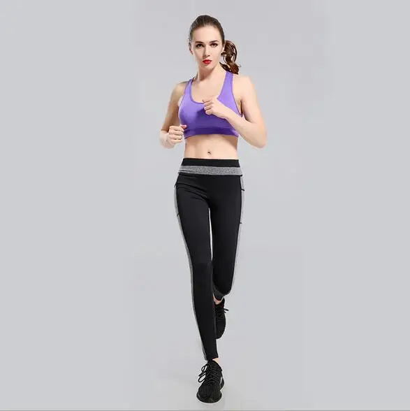 Leggings Fitness Quick Dry Yoga Pants Women's Running Elastic Trousers Sportswear |