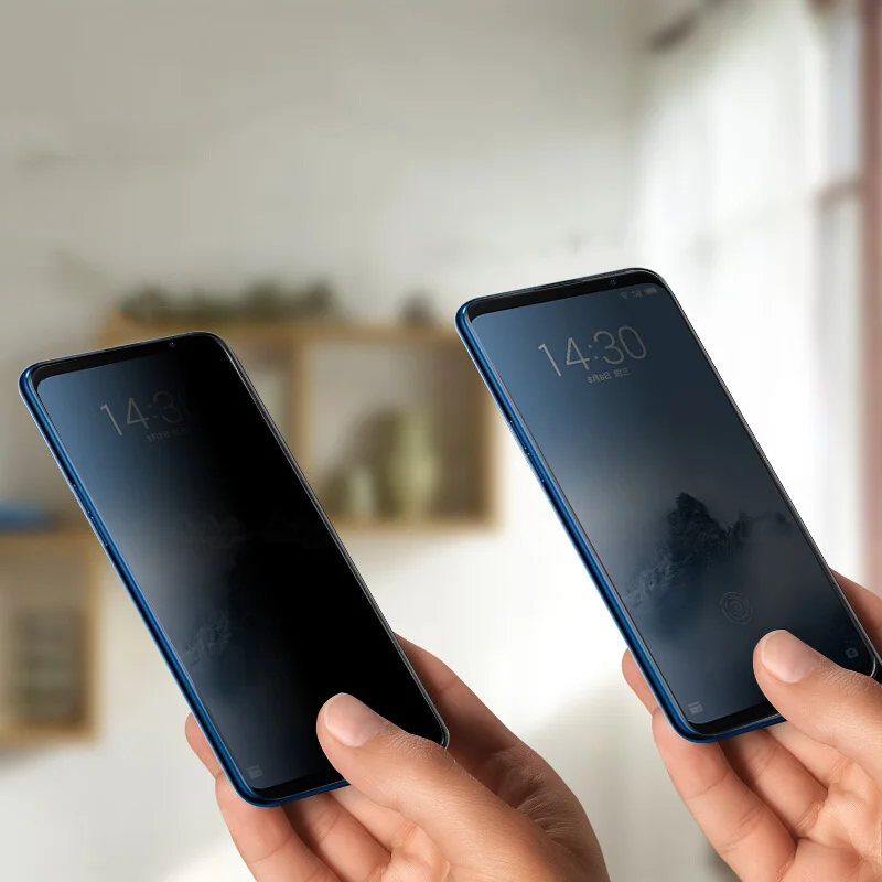 Закаленное стекло для Meizu 16/16TH/16X защита экрана от шпионов | Мобильные телефоны и