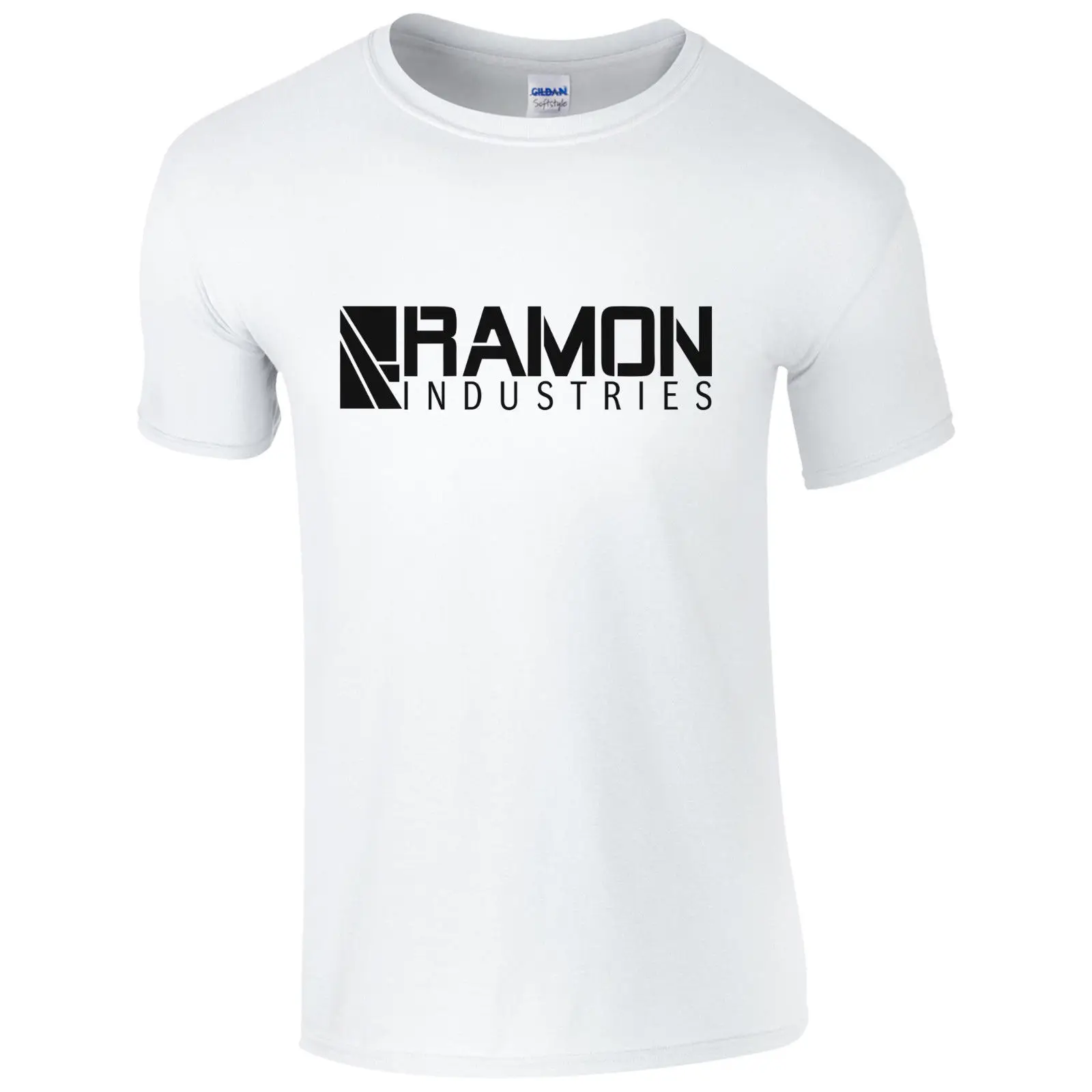Белый RAMON Industries Футболка-флэш-звезда новая ТВ серия Labs Fan Gift мужские летние модные Забавные футболки с принтом - Цвет: Белый