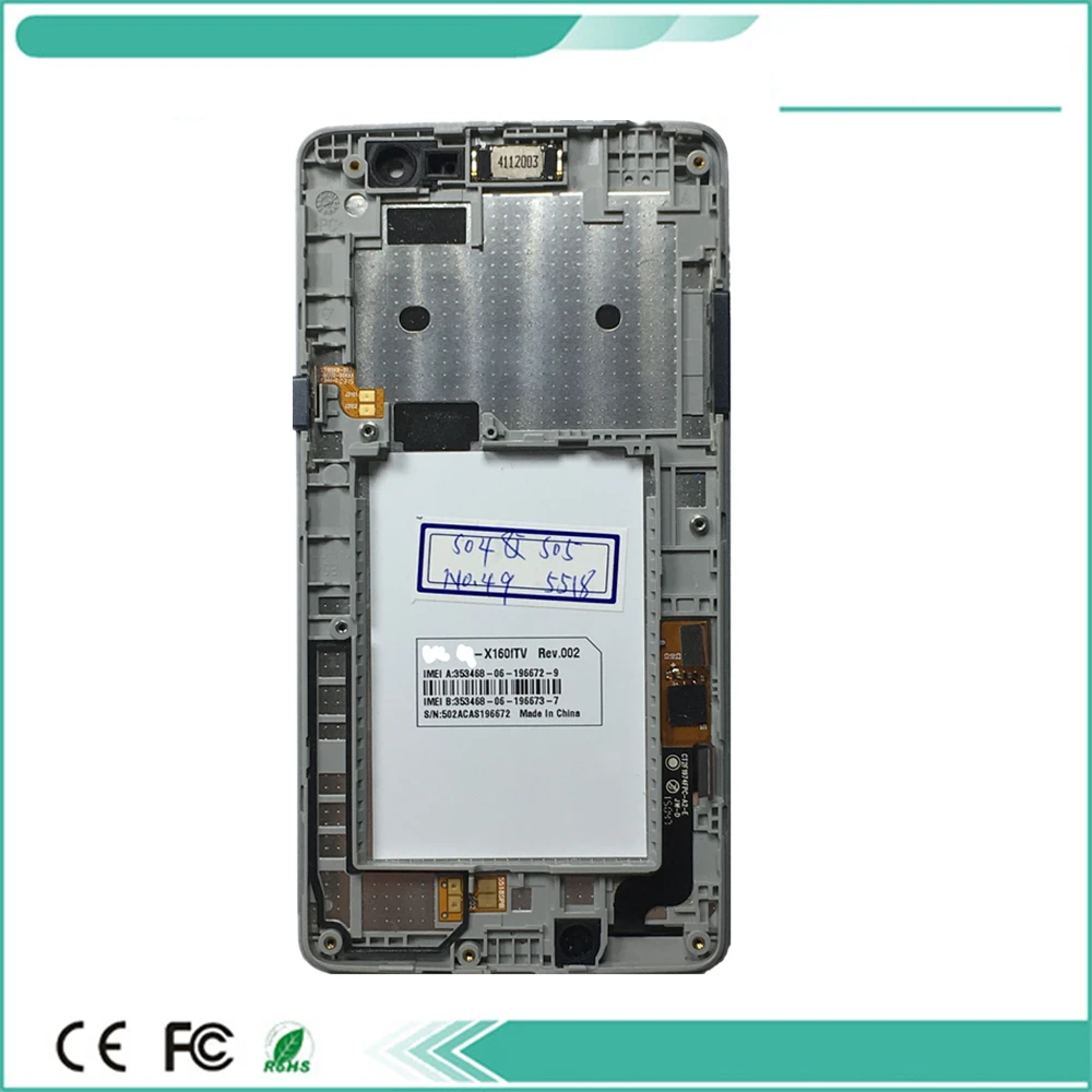 B Качество для LG Bello II 2X150X165X163x155x160x170x165g/Max L ЖК-дисплей и сенсорный экран в сборе запасная часть B