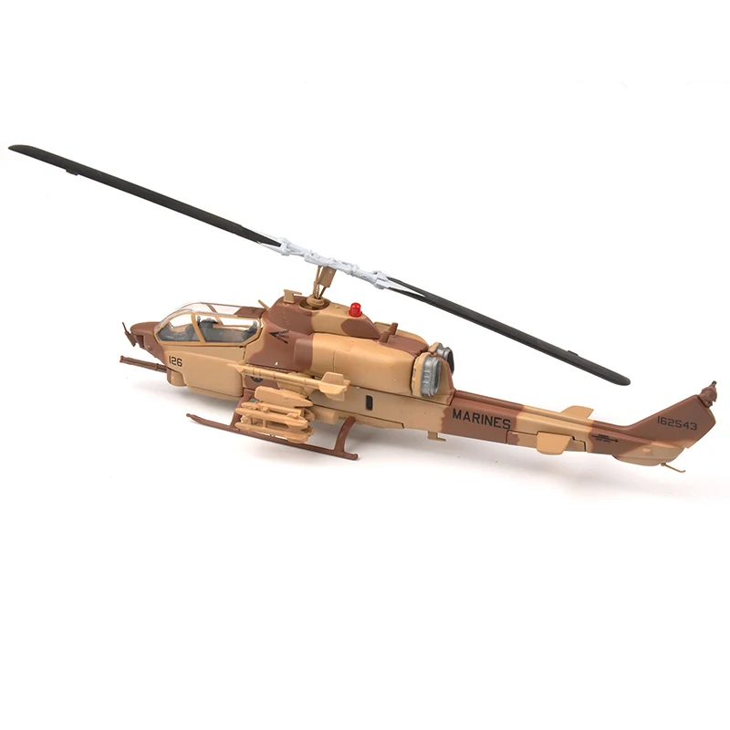 1/72 весы американских морских пехотинцев AH 1W Supercobra вооруженных управляемых