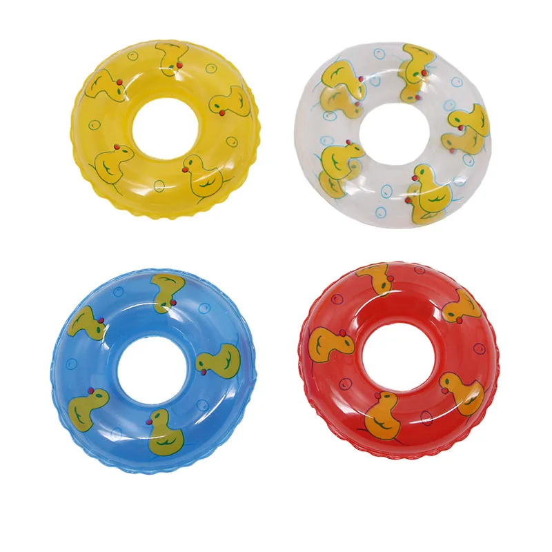 6 шт./компл. красочные плавучий буй спасательный круг для куклы аксессуары