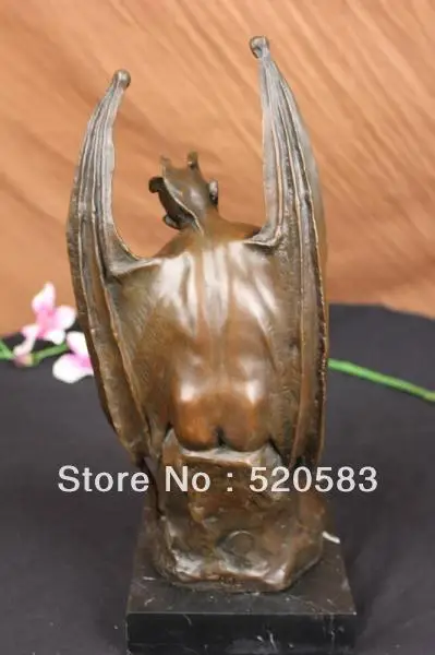 Люцифер демон падший ангел сатана Распятие Крест бронзовая мраморная статуя Holwick