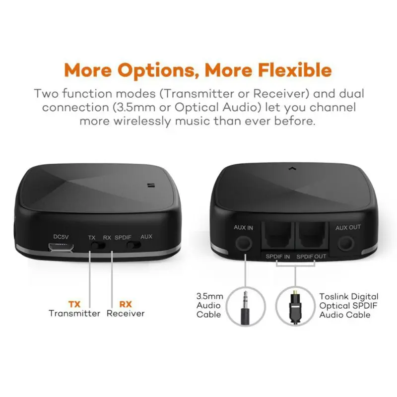 Bluetooth 5 0 передатчик приемник CSR8675 APTX HD LL Bt аудио музыка беспроводной USB адаптер 3 мм