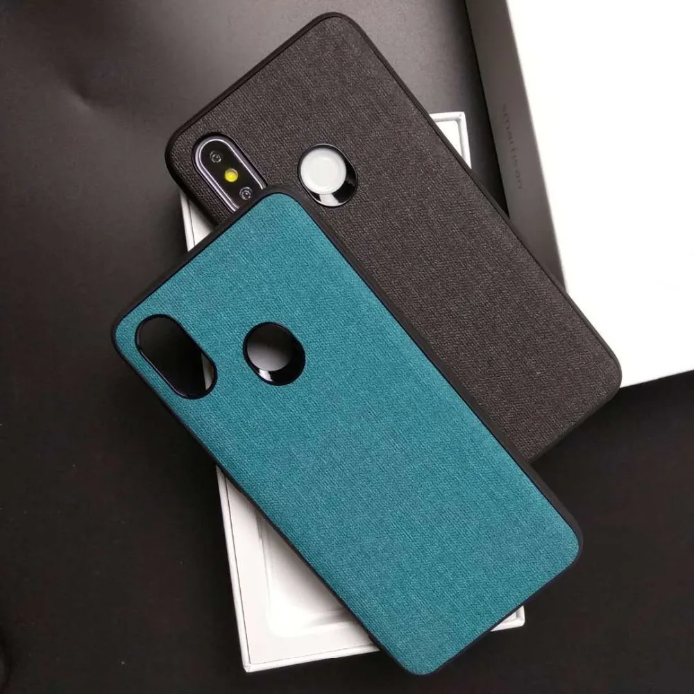 Чехол для Xiaomi mi mix 3 роскошная тканевая силиконовая ТПУ жесткая защитная задняя