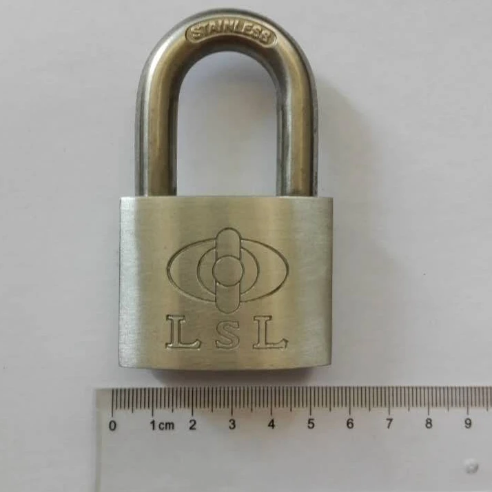 

50mm Anti Theft Security System Door Motor Bike Padlock rust prevention anti shear stainless steel waterproof acid
