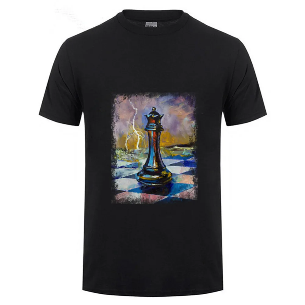 Человек Queen шахмат для мальчиков футболка по самой низкой предварительно