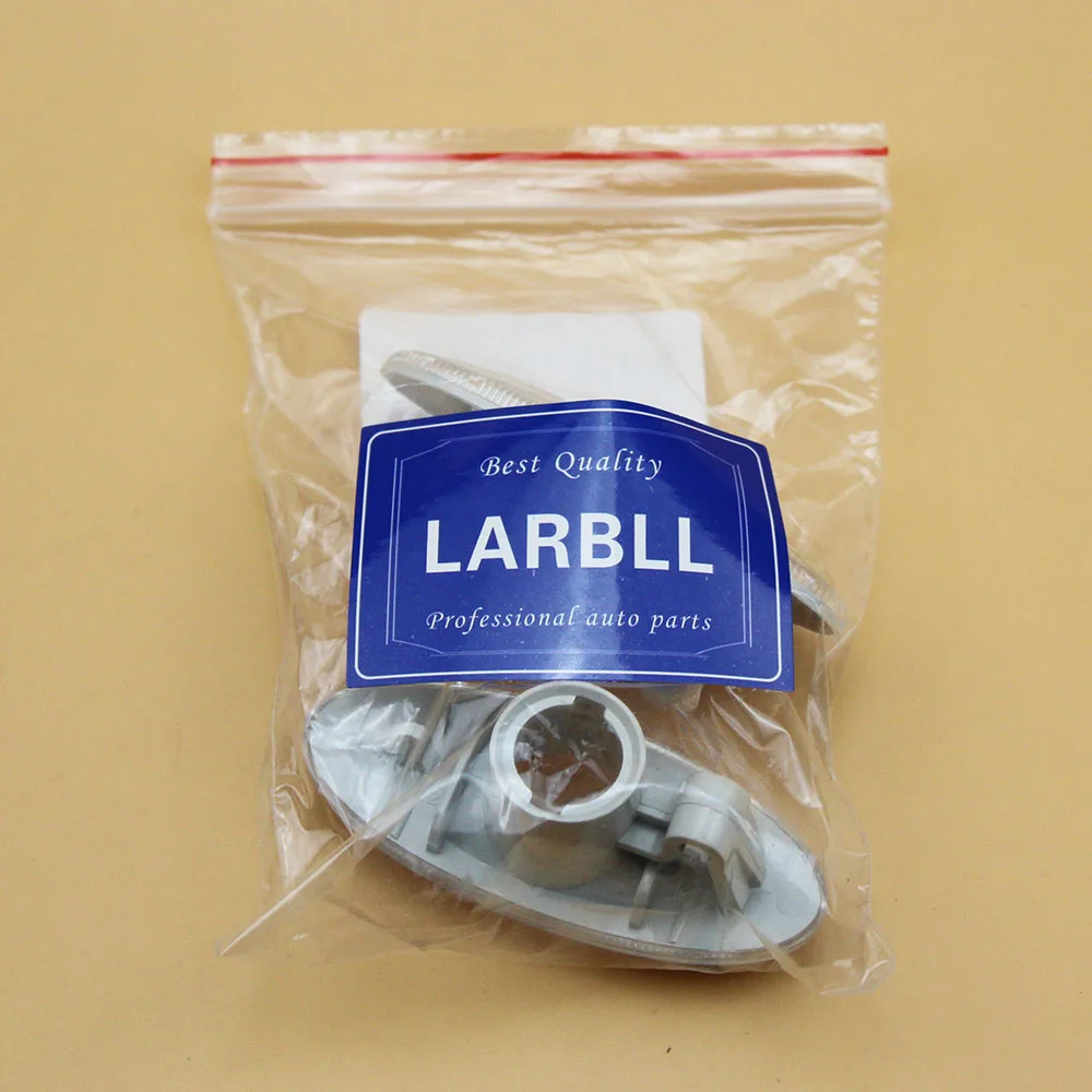 LARBLLPair левая и правая Поворотная сигнальная лампа боковой габаритный светильник оболочка Крышка для Nissan Qashqai Navara Amera 26160-89929 2616089929