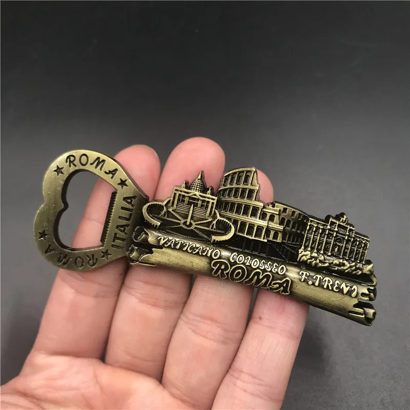 Магнит на холодильник сувенир Великобритания Италия Рим Франция Катар США 3D металлический магнитный холодильник с Пизанской башней