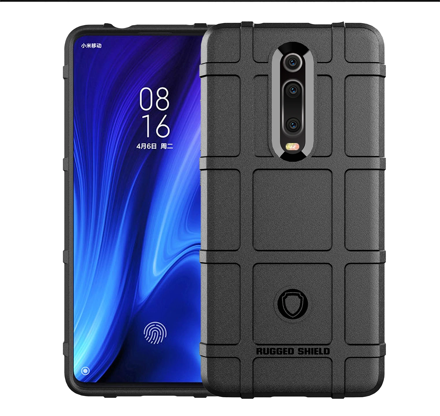 Армированный противоударный чехол для Xiaomi Mi 9T Pro с защитой от царапин из