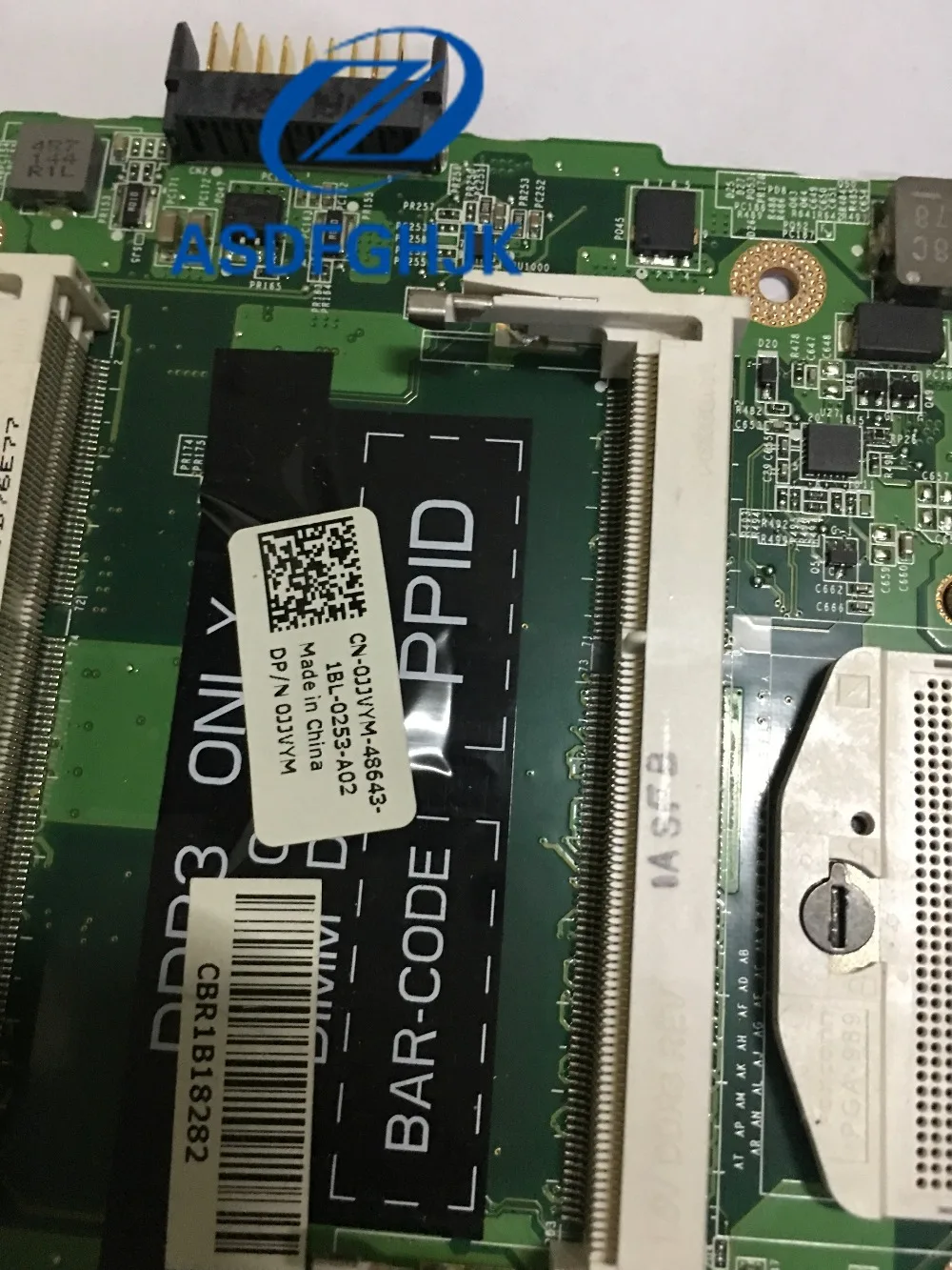 Материнская плата для ноутбука Dell L702X материнская 0JJVYM DAGM7MB1AE0 HM67 DDR3 2 Гб