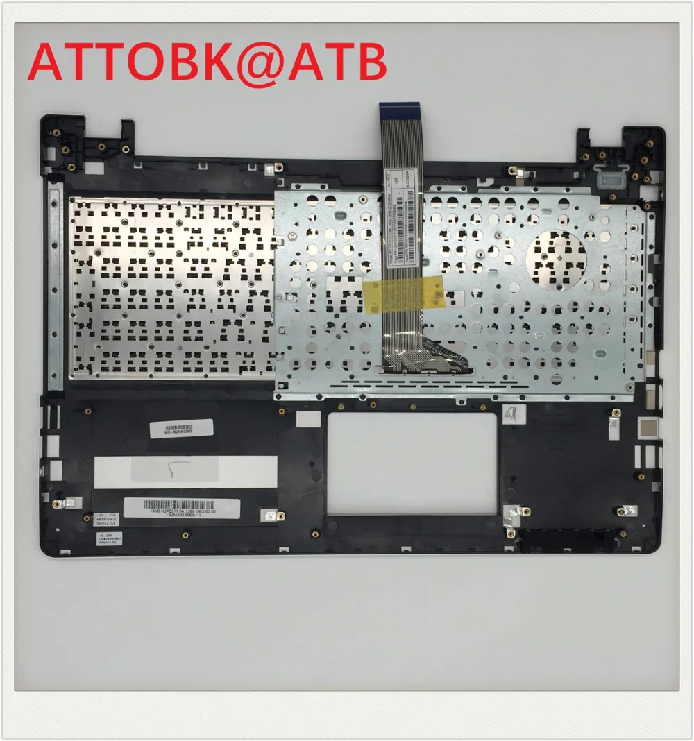 Новая английская клавиатура для ноутбука Asus S550CB K56 k56C K56CB K56CM K56CA A56 A56CB S56CB S56 английскую клавиатуру и Упор для рук крышка
