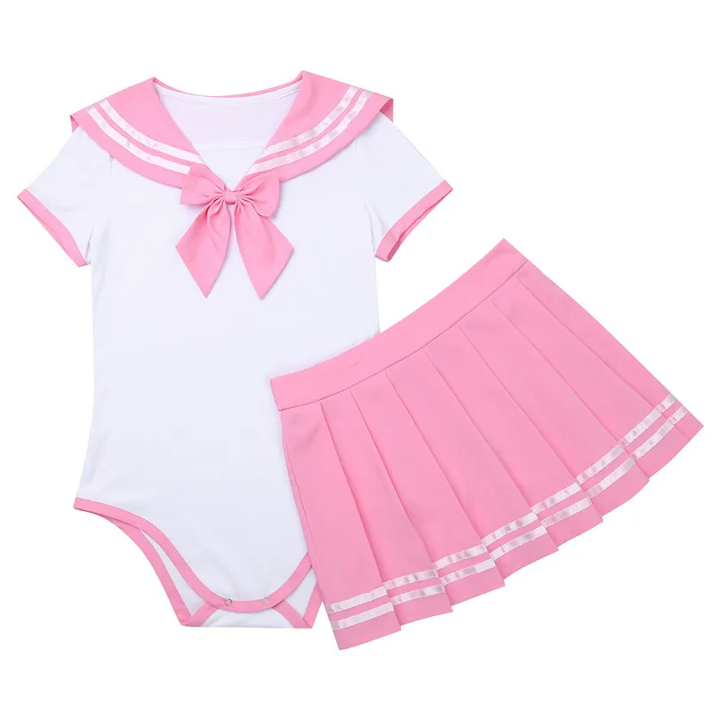 Freebily женское сексуальное белье для косплея школьная форма костюмы комплекты