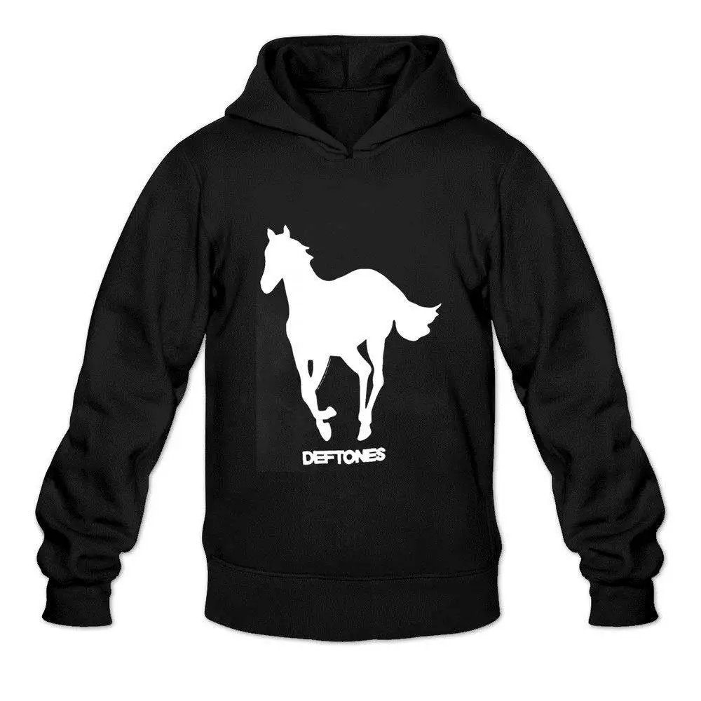Мужская Deftones Длинным Рукавом Толстовка С Капюшоном Высокое Качество Теплый