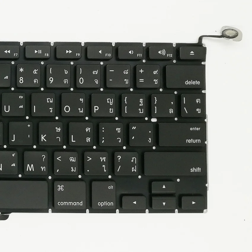 Новая тайская клавиатура A1278 для MacBook Pro 13 3 таиландский стандарт 2009 2010 2011 2012