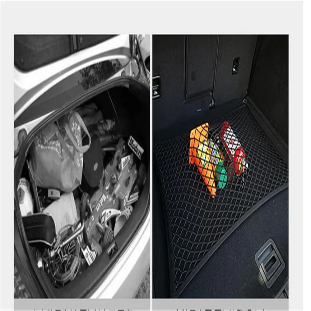 Автомобильный багажник грузовая сетка 4 крючка автомобильный багаж для Hyundai Accent