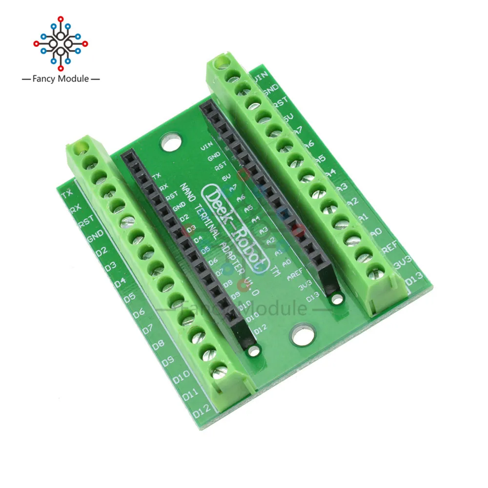 CH340 Nano V3.0 3,0 драйвер контроллера ATMEGA328/P терминал Плата расширения Nano IO Shield простая Плата расширения для Arduino